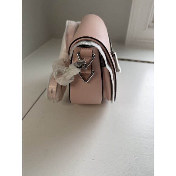 NWT Rebecca Minkoff Astor Leather Saddle Bag, Ballet Slipper Pink, $295 [jb] - Picture 8 of 14